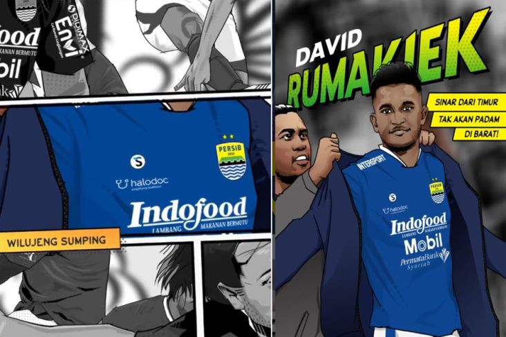 Wilujeng Sumping David Rumakiek, Sambutan Pertama Persib Bandung