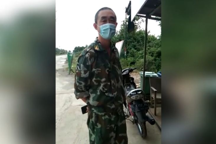 TKA di Nagan Raya Aceh Berpakaian Ala Militer China, Ini Faktanya