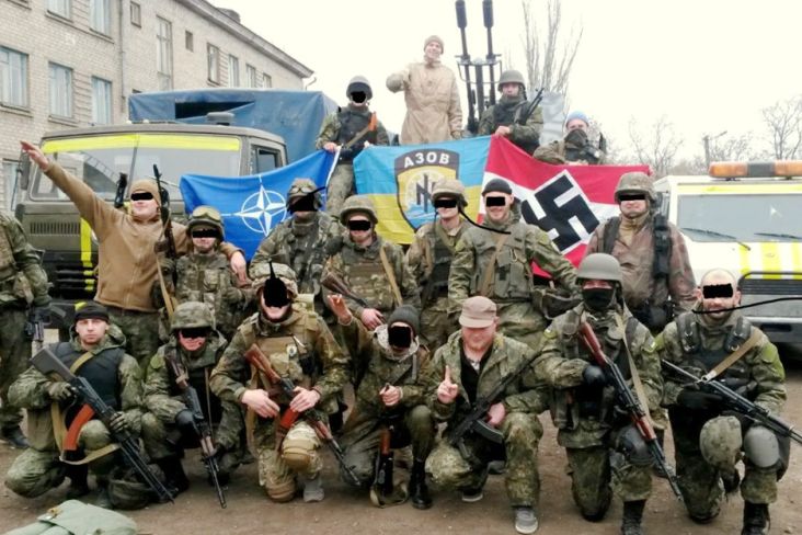Terungkap, Marinir Ukraina dan Batalion Neo Nazi Azov Tidak Akur