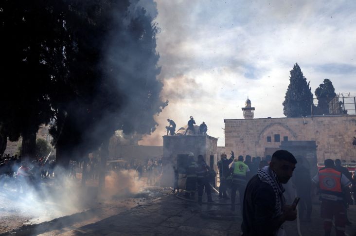 Israel Mengaku Tak Berencana Membagi Kompleks Masjid Al Aqsa di Yerusalem