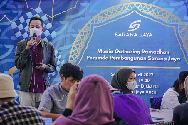 Sarana Jaya Selenggarakan Media Gathering Ramadan bersama Jurnalis DKI Jakarta