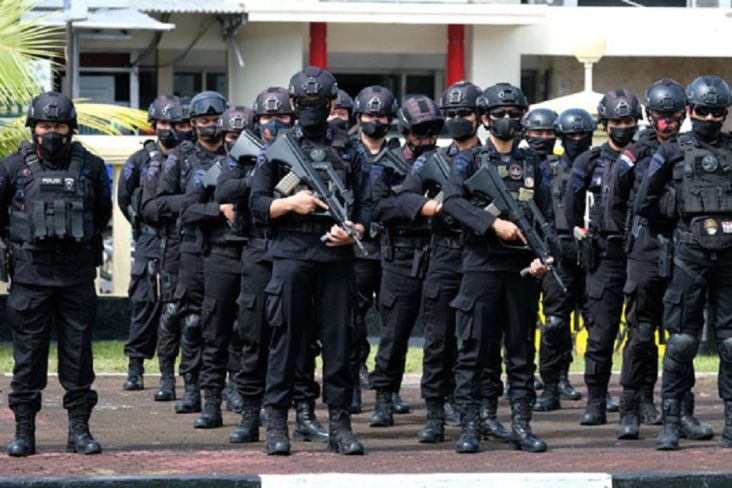 Pasukan Bersenjata Turut Disiagakan Polda Sulut untuk Mengamankan Perayaan Idul Fitri 1443 H