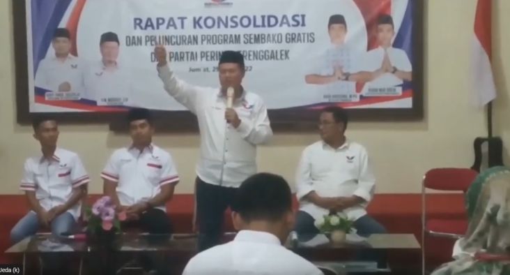Konsolidasi Partai, DPW Perindo Jatim Semangati DPD Trenggalek Hadapi Verifikasi Pemilu 2024