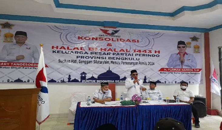 Pengurus DPW Partai Perindo Bengkulu Bentuk Timsel Pencalonan Dewan dan Koordinator Dapil