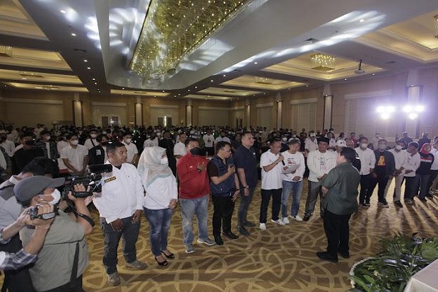 Silaturahmi dengan Relawan, Erick Dapat Dukungan Jadi Presiden 2024