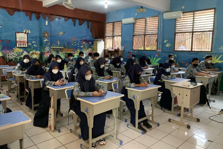 Serentak, Hari Ini 685 Sekolah di Kota Tangerang Terapkan PTM 100 Persen