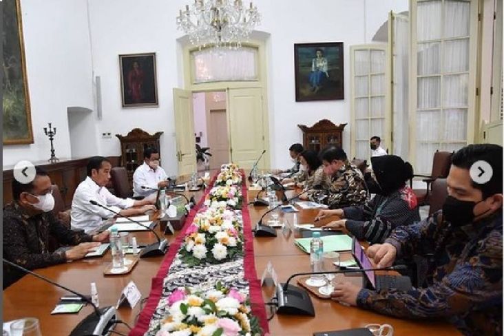 Sepulang dari AS dan UEA Jokowi Langsung Kumpulkan Menteri di Istana Bogor, Ada Apa?