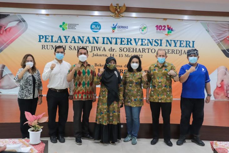RSJ dr Soeharto Heerdjan Gelar Baksos Nasional Pengobatan Intervensi Nyeri