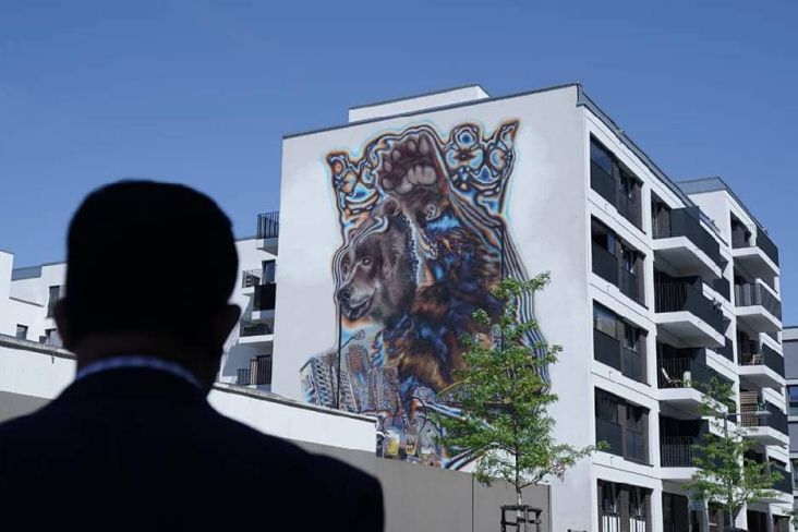 Kunjungi Mural Sister City Jakarta-Berlin, Anies: Persahabatan Bukan Seremonial