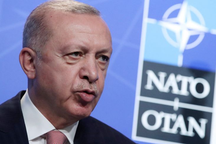 Erdogan Akan Blokir Permohonan Anggota NATO Finlandia dan Swedia