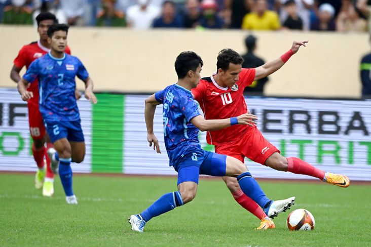 Hasil Sepak Bola SEA Games 2021, Indonesia U-23 vs Thailand U-23: Garuda Muda Kebobolan di Babak Tambahan