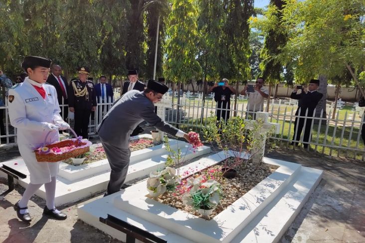 Ziarah ke Taman Makam Pahlawan Seroja, Mahfud MD Kutip Perkataan Bung Karno