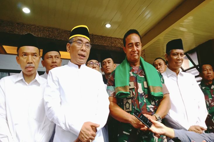 Jenderal Andika Bertemu Gus Yahya, TNI dan NU Sepakat Bangun Gerakan Bela Negara