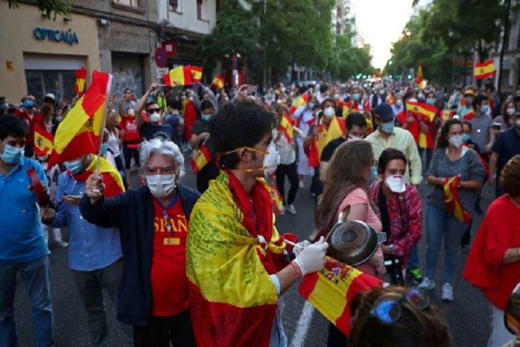 Ratusan Orang Protes Kembalinya Juan Carlos, Eks Raja yang Tiduri Hampir 5.000 Wanita