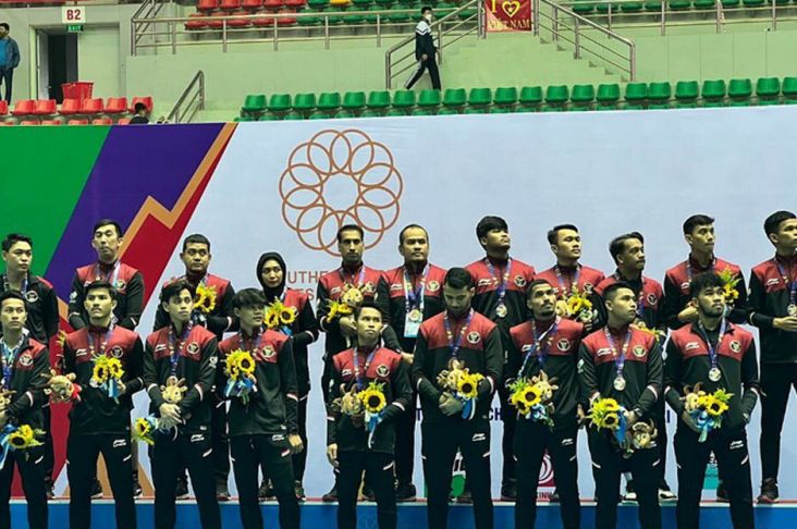 Ranking Dunia Timnas Futsal Indonesia Meroket usai Rebut Perak SEA Games 2021