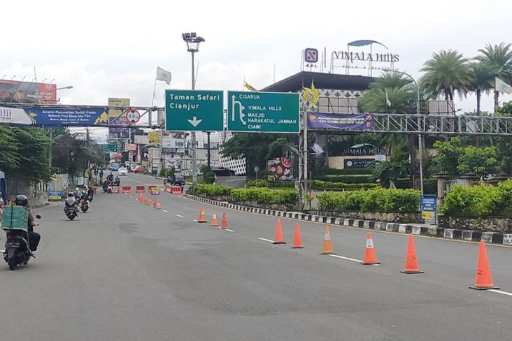 Siang Ini, Polisi Berlakukan One Way dari Puncak ke Jakarta