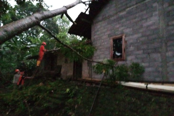 Angin Puting Beliung Rusak 4 Rumah Warga di Karangmojo Gunungkidul