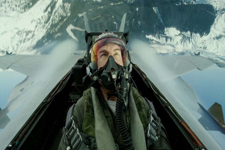 Jet F-18 AS Dipinjam untuk Film Top Gun Tom Cruise, Sejam Rp165,5 Juta