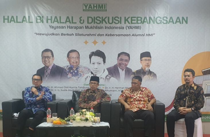 Politisi Lintas Partai Hadiri Halalbihalal Alumni HMI di Bandung