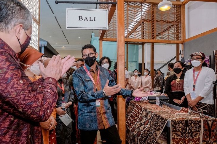 Menparekraf Sandiaga Uno Apresiasi “Karya Kreatif Indonesia 2022” untuk Percepat Kebangkitan Ekonomi