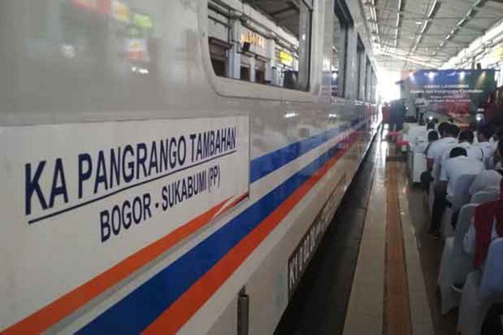 1 Juni 2022, Penumpang KA Pangrango Stasiun Bogor ke Sukabumi Bisa Beli Tiket via Online