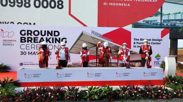 Dorong Industri Furniture, Wamenparekraf Groundbreaking Proyek Indonesia Desain District