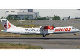 Pesawat Wings Air Terperosok ke Parit Bandara Ngurah Rai Bali