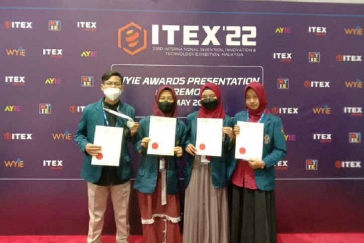 Inovasi Antiseptik Mahasiswa Undip Raih Penghargaan di WYIE 2022 di Malaysia