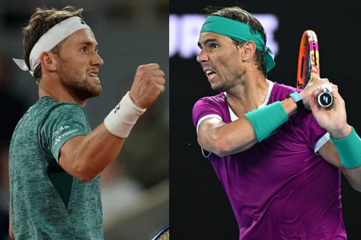 Final Prancis Open 2022: Duel Murid vs Guru, Casper Ruud Tak Sungkan Kalahkan Rafael Nadal