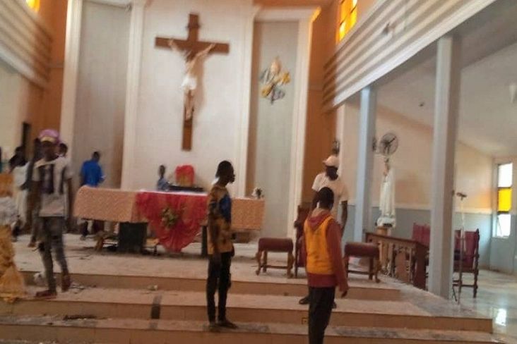 Gereja Katolik Ini Diserang saat Misa, 50 Orang Dibantai