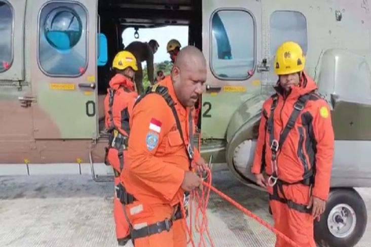 Helikopter Derazona Air Service Jatuh di Mimika Papua, 1 Penumpang Hilang