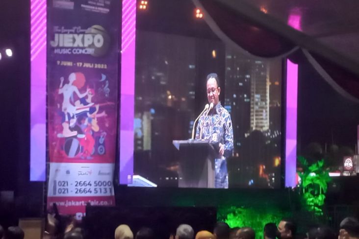 Anies Resmi Buka Jakarta Fair 2022 di Kemayoran