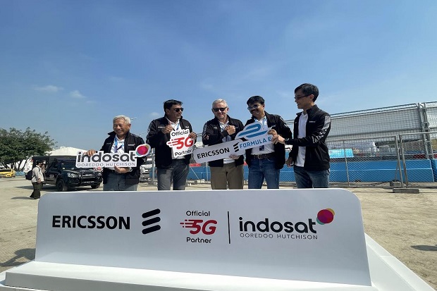 Didukung Ericsson, Indosat Ooredoo Hutchison Hadirkan Pengalaman 5G Kelas Dunia di Formula E