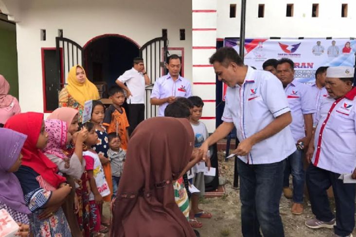 HUT Ke-7 DPW Perindo Sumut, DPD Perindo Padang Lawas Utara Siap Berkontribusi kepada Rakyat