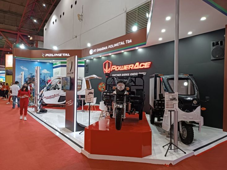Perdana, Powerace Hadirkan Lini Motor Niaga di Jakarta Fair 2022