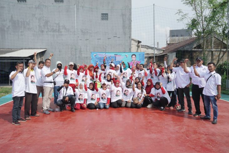 Komunitas Motor hingga Ibu-ibu di Tangerang Deklarasi Erick Thohir Presiden 2024