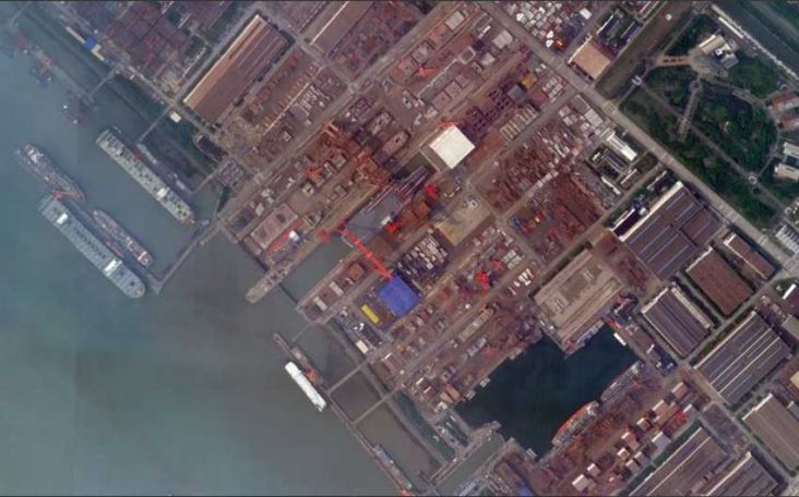 Penampakan Foto Satelit, China Segera Luncurkan Kapal Induk Baru Tipe 003