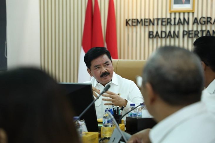 Hari Pertama Bertugas, Menteri ATR/BPN Kumpulkan Para Pejabat ATR/BPN