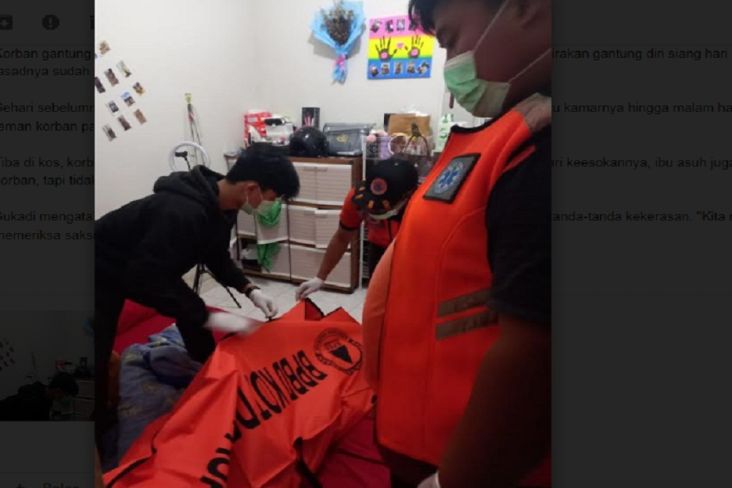 Memilukan! Siswi di Denpasar Ditemukan Tewas Gantung Diri dengan Seledang di Kamar Kos