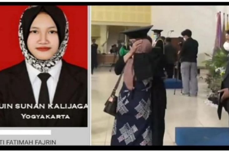 Tangis Pecah di Wisuda UIN Sunan Kalijaga, Ibu Asal Surabaya Wakili Putrinya yang Meninggal