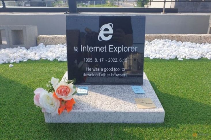 Ada Kuburan Internet Explorer di Korsel dan Mendadak Viral