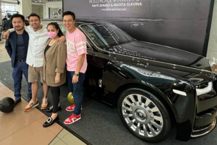 Raffi Ahmad Beli Rolls Royce Phantom Seharga Rp20 Miliar, Hadiah untuk Nagita Slavina