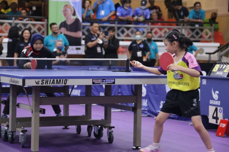 Kepala BNN RI Kagumi Pemain Cilik Korsel di International Table Tennis Championship 2022