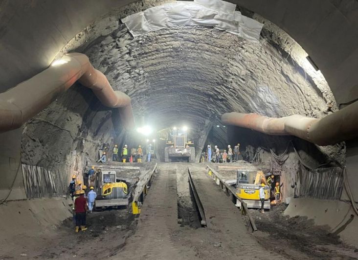 Terowongan 1.040 Meter Proyek Kereta Cepat Jakarta-Bandung Berhasil Ditembus