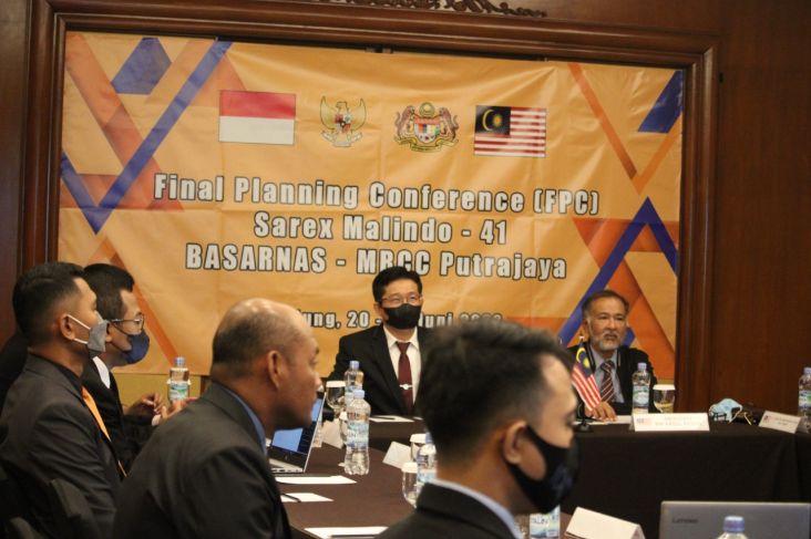 SAR Indonesia-Malaysia Latihan Bersama, Perkuat Operasi Pertolongan 2 Negara
