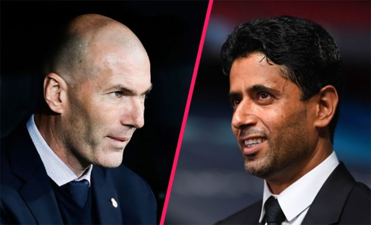 Nasser Al-Khelaifi Suka Zinedine Zidane Tapi Bukan Kandidat Pelatih PSG