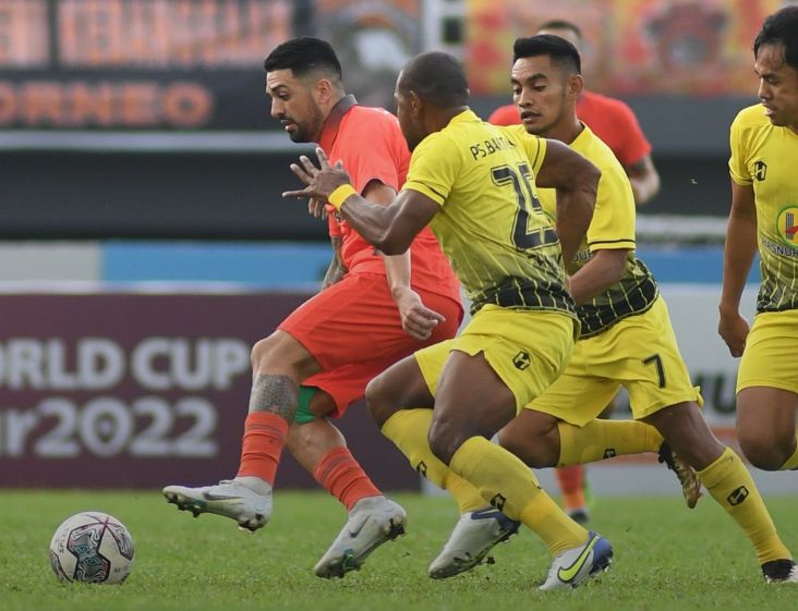 Hasil Piala Presiden 2022 Borneo vs Barito: Unggul Jumlah Pemain, Pesut Etam Gagal Menang