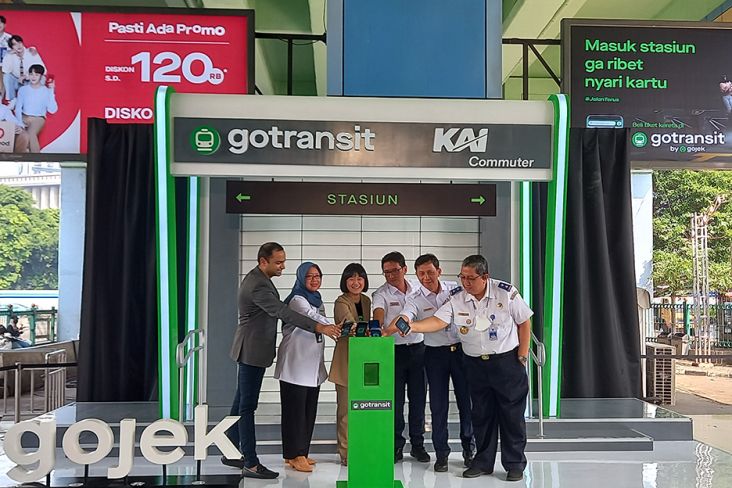 Target Angkut 2 Juta Orang/Hari, Kereta Commuter Indonesia Gandeng Gojek
