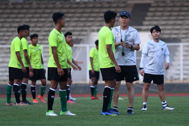 Shin Tae-yong Bongkar Menu Latihan Timnas Indonesia U-19 Jelang Piala AFF U-19 2022