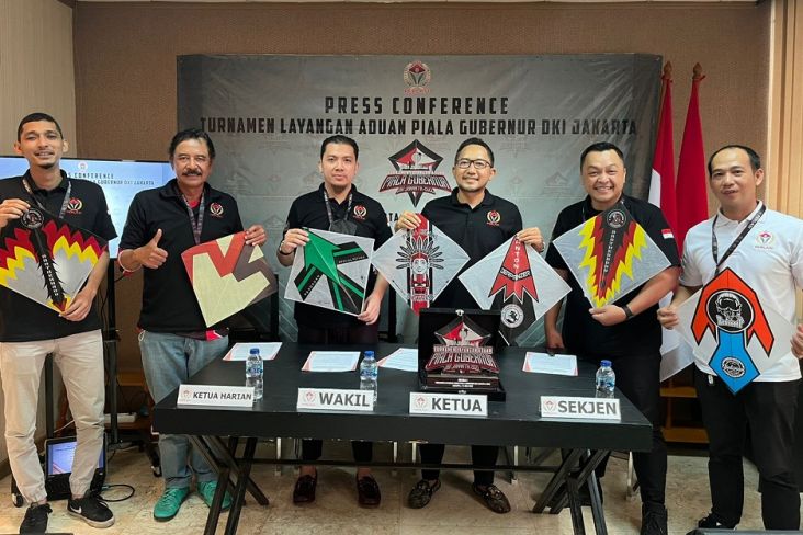 Meriahkan HUT ke-495 Jakarta, Perlasi Gelar Turnamen Layangan Piala Gubernur DKI
